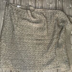 J. Jill Gray Sweater Poncho